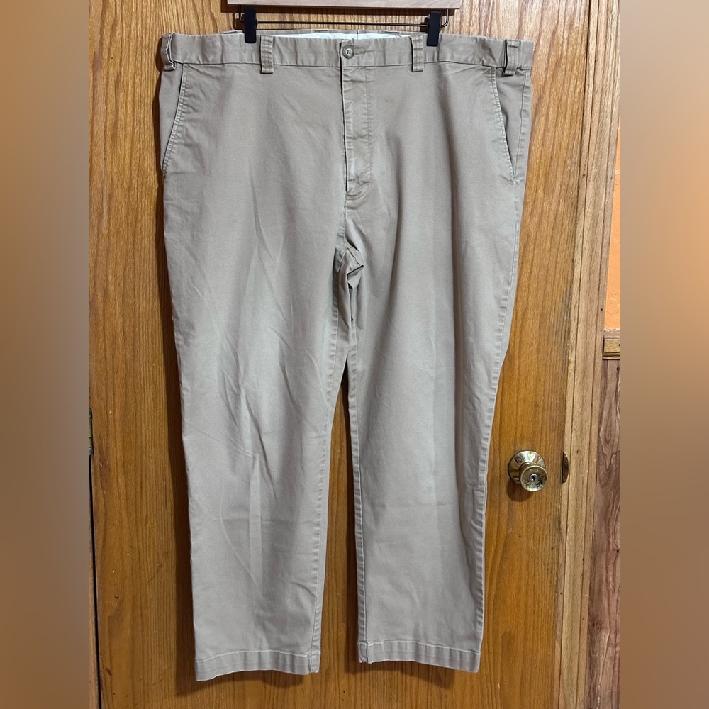 Oak Hill men’s adjustable waist khaki pants sz‎ 46/30